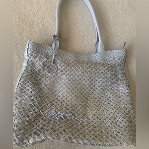 Style & Co Silver Sequin Large Tote